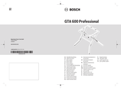 Bosch GTA 600 Professional Originalbetriebsanleitung