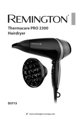 Remington Thermacare PRO 2300 D5715 Bedienungsanleitung