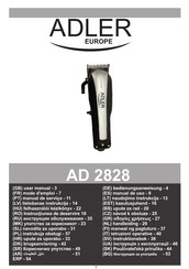 Adler europe AD 2828 Bedienungsanweisung
