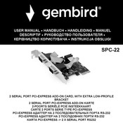 Gembird SPC-22 Handbuch