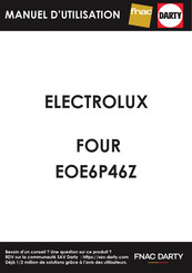 Electrolux EOE6P46Z Benutzerinformation