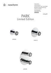 Newform PARK Limited Edition 69807E Bedienungsanleitung