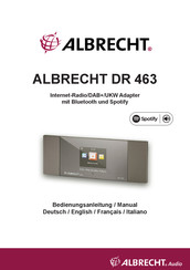 Albrecht DR 463 Bedienungsanleitung