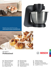 Bosch MUM57-Serie Home Professional Gebrauchsanleitung