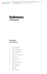 FALMEC Europa Island 90 Gebrauchsanweisung