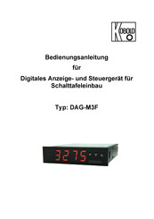 Kobold DAG-M3F Bedienungsanleitung