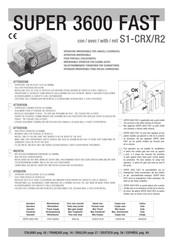 RIB SUPER 3600 FAST Bedienungsanleitung