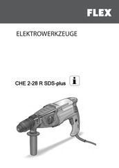 Flex CHE 2-28 R SDS-plus Bedienungsanleitung