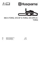 Husqvarna 372 XPG X- TORQ Bedienungsanweisung