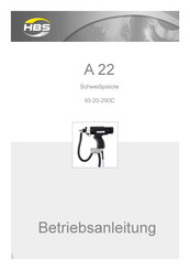 HBS A 22 Betriebsanleitung