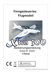 Amewi Xtra 300 Bedienungsanleitung