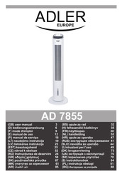 Adler europe AD 7855 Bedienungsanweisung