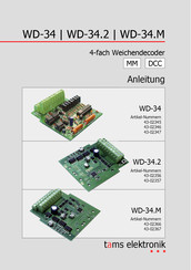 Tams Elektronik WD-34 Anleitung