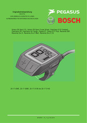 Bosch Familiano E10 Compact Originalbetriebsanleitung