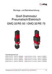 Afag GMQ 32/RE-50 Serie Montage- Und Betriebsanleitung