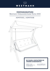Westmann Roma 2000 Montageanleitung