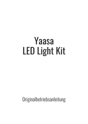 Yaasa LED Light Kit Originalbetriebsanleitung