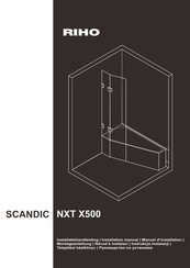 RIHO SCANDIC NXT X500 Montageanleitung