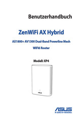 Asus ZenWiFi AX Hybrid XP4 Benutzerhandbuch