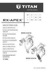 Titan RX-APEX Bedienungsanleitung