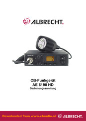 Albrecht AE 6190 HD Bedienungsanleitung