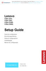 Lenovo V30a-24IML Einrichtungsanleitung