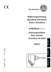Ifm Electronic efector300 SI0513 Bedienungsanleitung