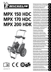 Michelin MPX 150 HDC Gebrauchsanleitung