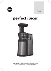 Eldom Perfect Juicer PJ400 Bedienungsanleitung