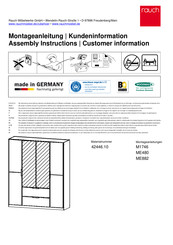 Rauch M1746 42446.10 Montageanleitung