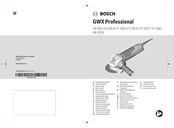 Bosch GWX 17-150 Originalbetriebsanleitung