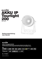 EuroLite AKKU IP Tourlight 200 Bedienungsanleitung