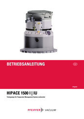 Pfeiffer Vacuum HIPACE 1500 IU Betriebsanleitung