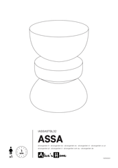 Alice's Home ASSA IASSASTBL32 Montageanleitung
