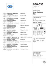 CRUZ 936-033 Montageanleitung