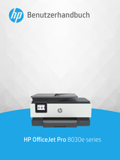 HP OfficeJet Pro 8030e Serie Benutzerhandbuch