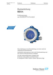 Endress+Hauser RID14 Kurzanleitung