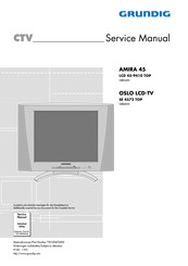 Grundig LCD 45-9410 TOP Servicehandbuch