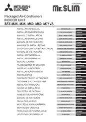 Mitsubishi Electric Mr.SLIM SFZ-M50VA Installationshandbuch