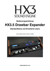 KEYBOARDPARTNER HX3 MIDI-Expander Bedienungsanleitung