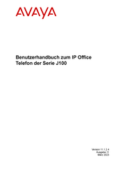 Avaya J100 Serie Benutzerhandbuch