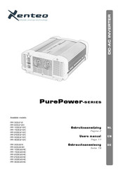 Xenteq PUREPOWER-Serie Gebrauchsanweisung