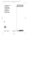 Pro Work 41.801.10 Bedienungsanleitung