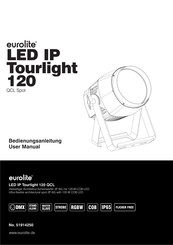 EuroLite LED IP Tourlight 120 QCL Spot Bedienungsanleitung
