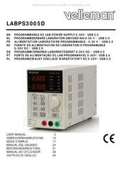 Velleman LABPS3005D Bedienungsanleitung