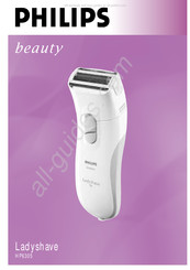 Philips beauty Ladyshave HP6305/30 Bedienungsanleitung