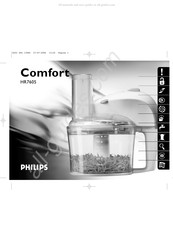 Philips HR7605 Comfort Bedienungsanleitung