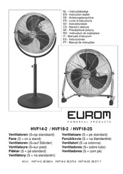 EUROM HVF18-2 Anleitungsbroschüre