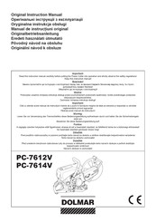 Dolmar PC-7614V Originalbetriebsanleitung