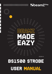 Beamz Pro BS1500 STROBE Bedienungsanleitung
